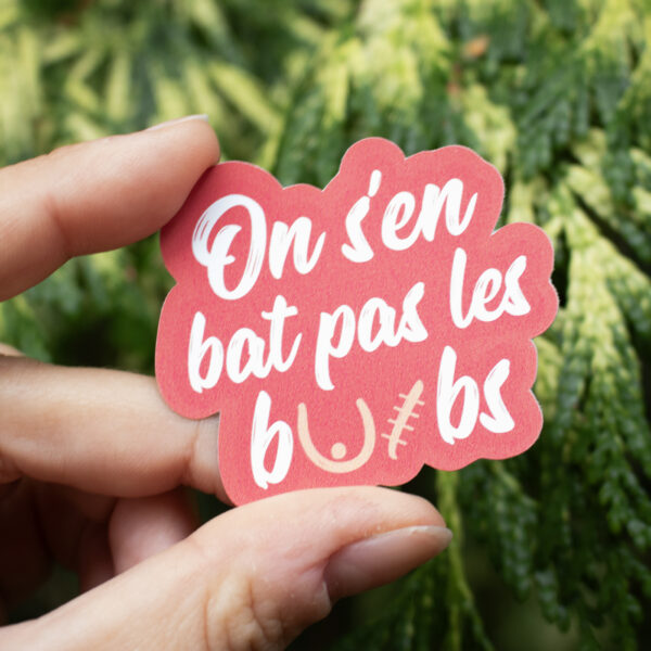 Stickers - On s'en bat pas les boobs