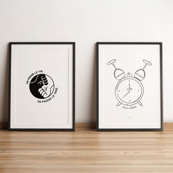 Affiche Yin yang