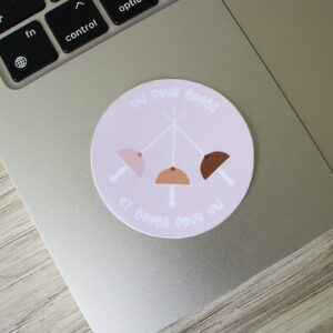 Stickers - Un pour boobs et boobs pour un