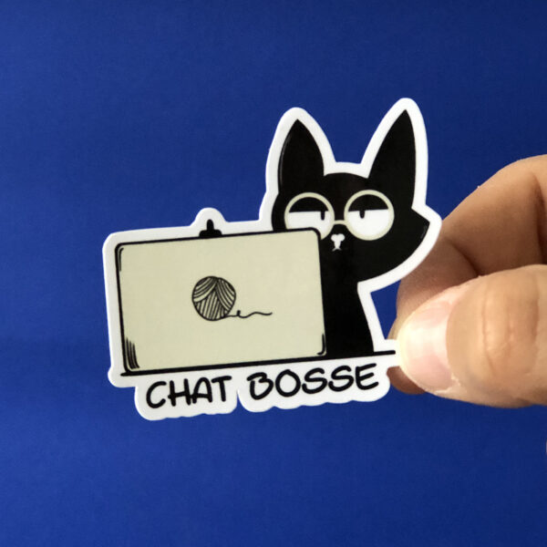 Stickers - Chat bosse