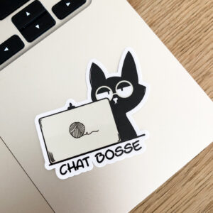 Stickers - Chat bosse