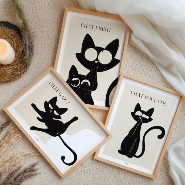 Chat fouette